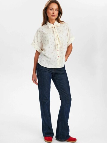 NÜMPH Blouse in Wit