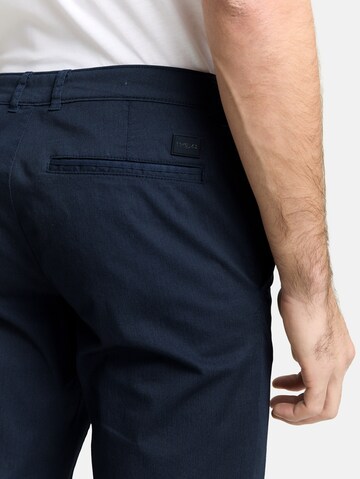 TOM TAILOR Slim fit Chino Pants 'TRAVIS' in Blue