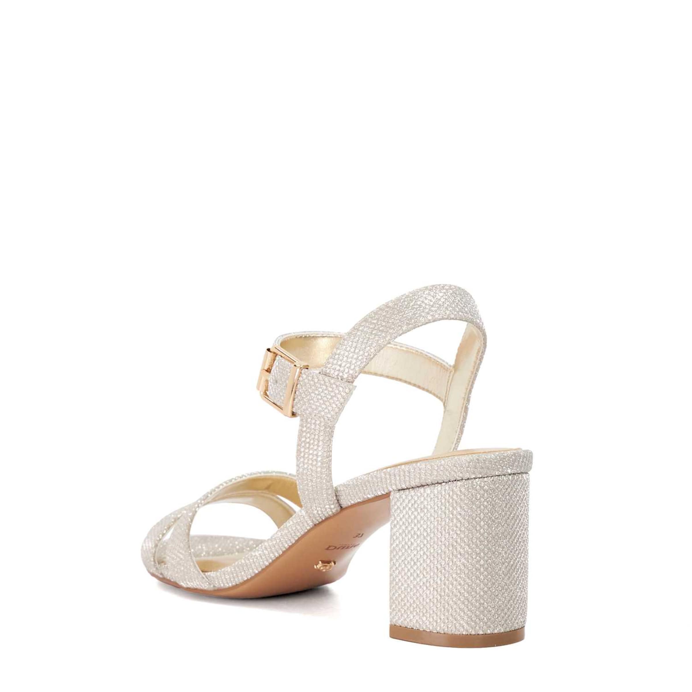 Sandales à lanières Dune LONDON en argent