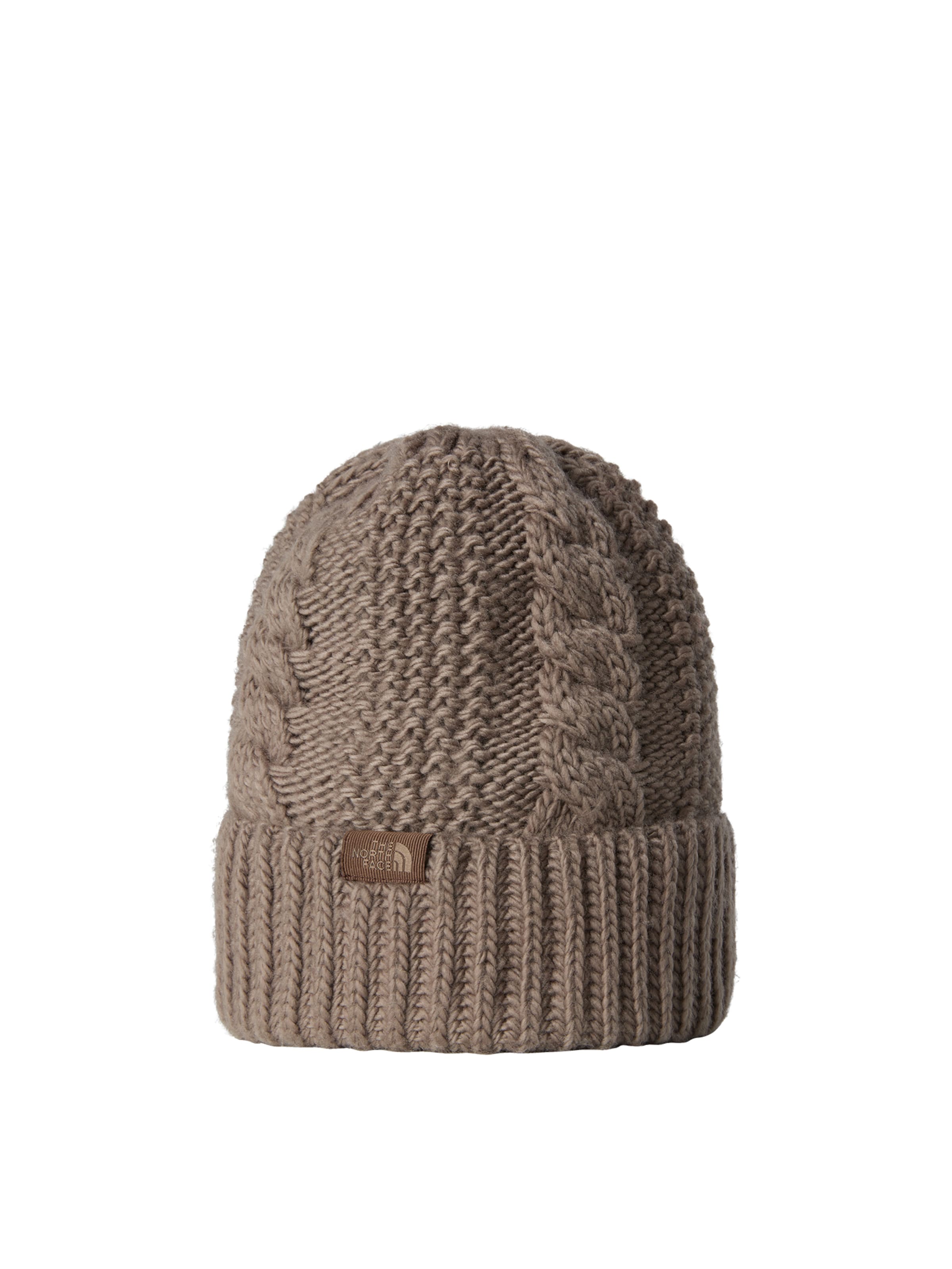 brūns THE NORTH FACE Cepure 'Oh Mega': no priekšpuses
