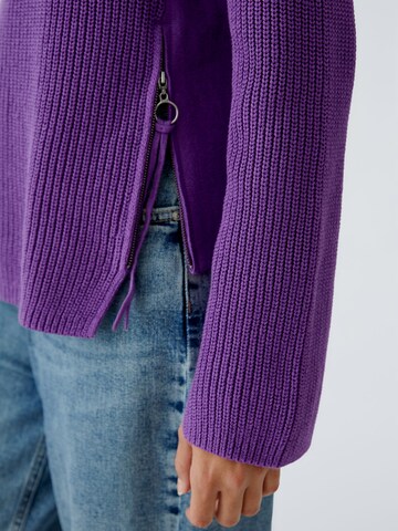 OUI Sweater 'Rubi' in Purple