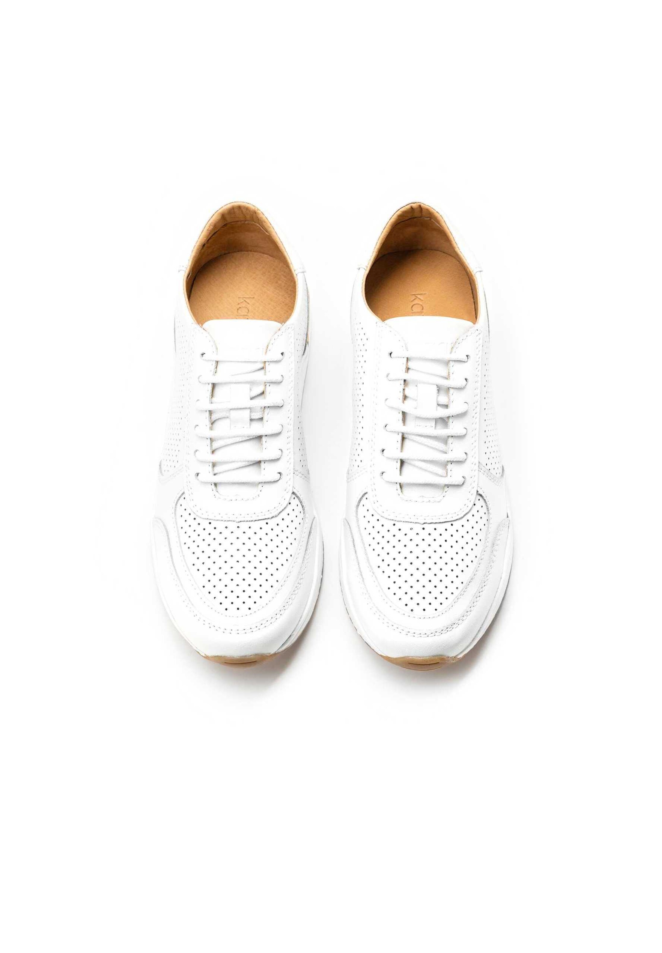 Kazar Platform trainers in White
