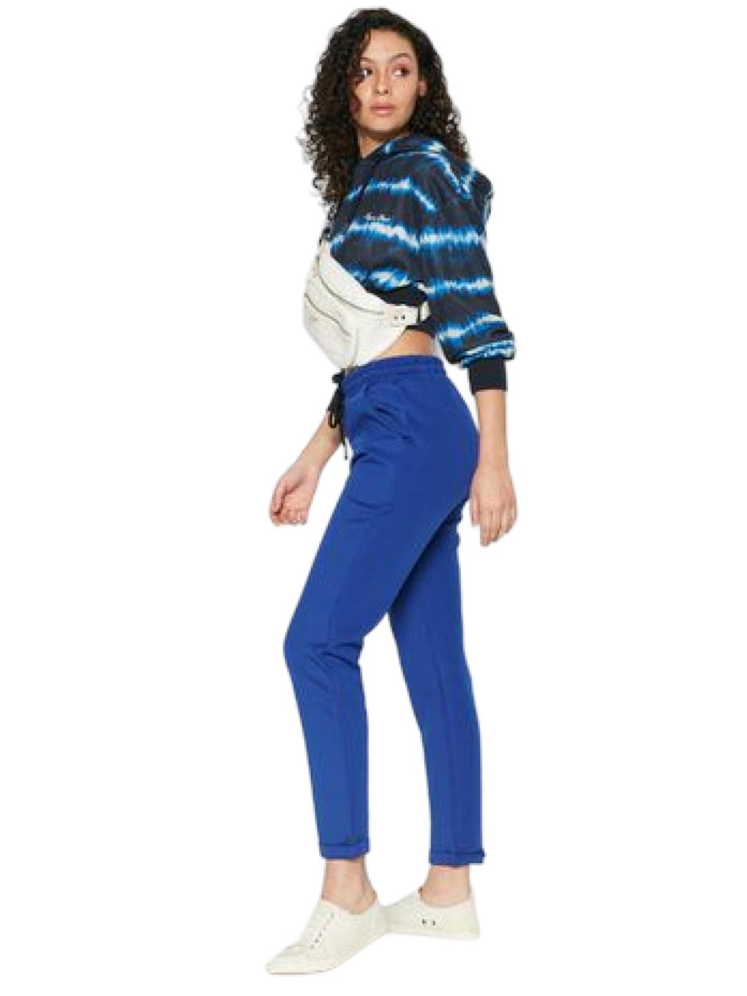 C&City Regular Broek in Blauw
