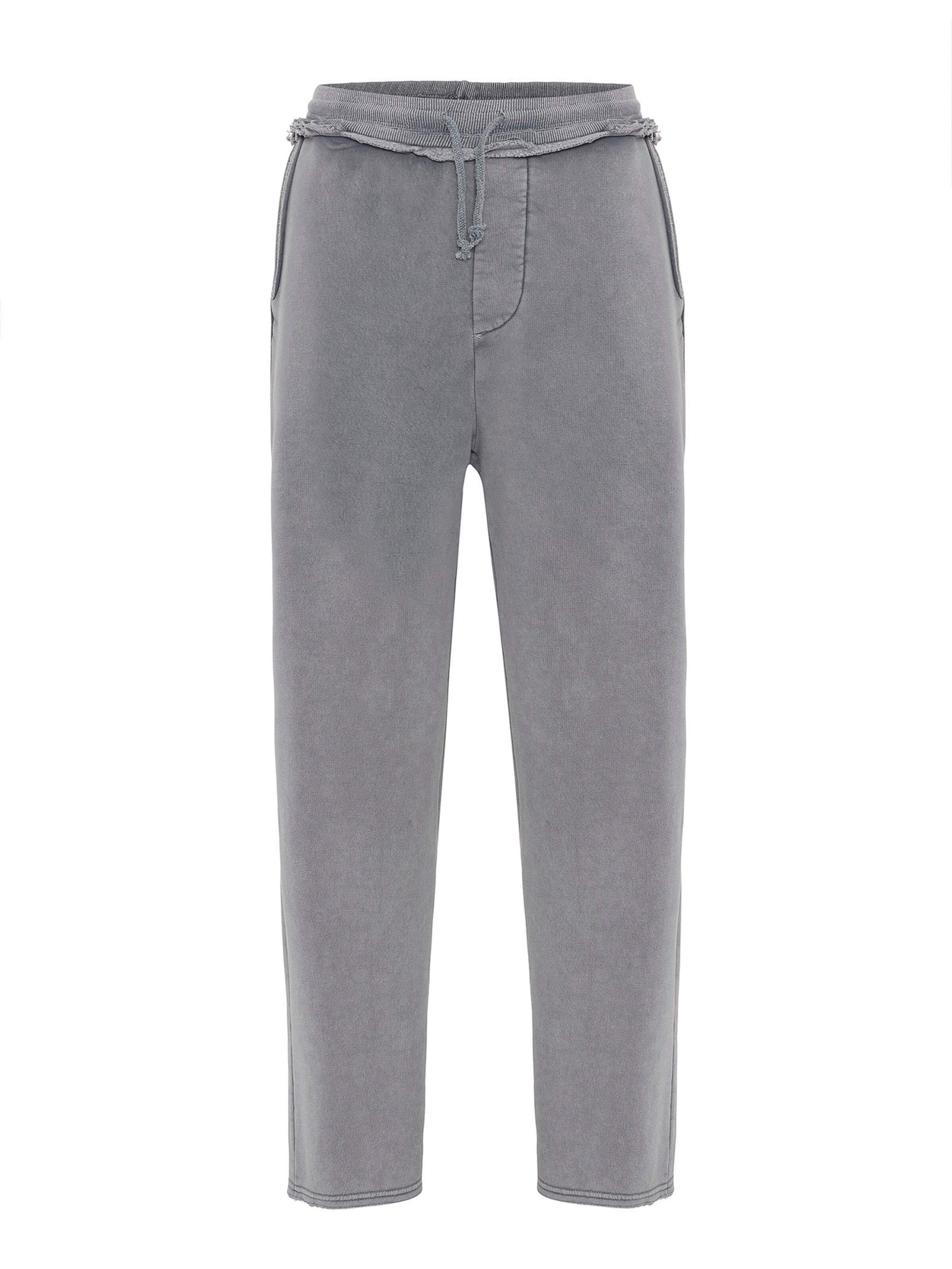 VAMOS CLO Hlače | siva barva: sprednja stran