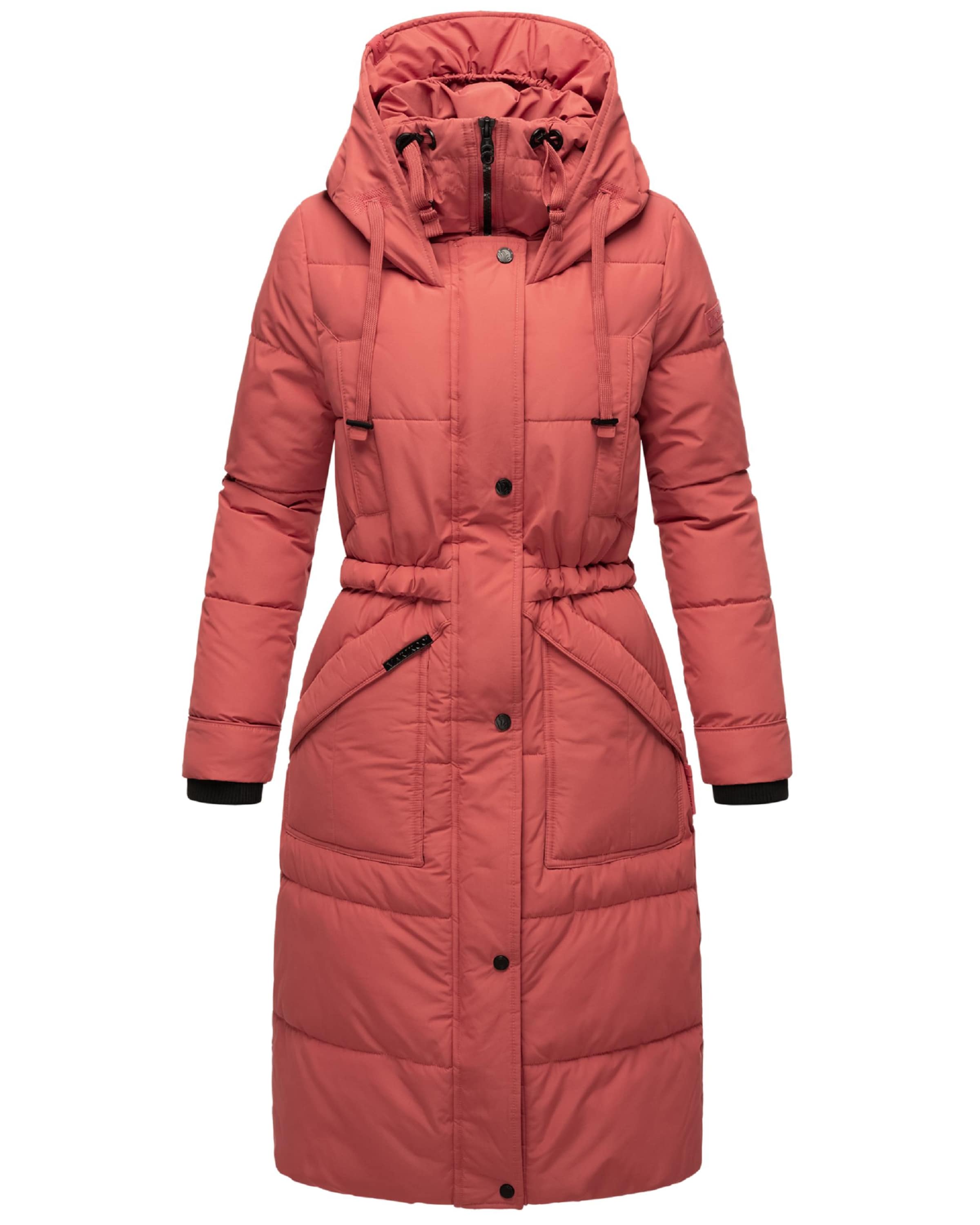 MARIKOO Winter coat 'Ayumii' in Pink