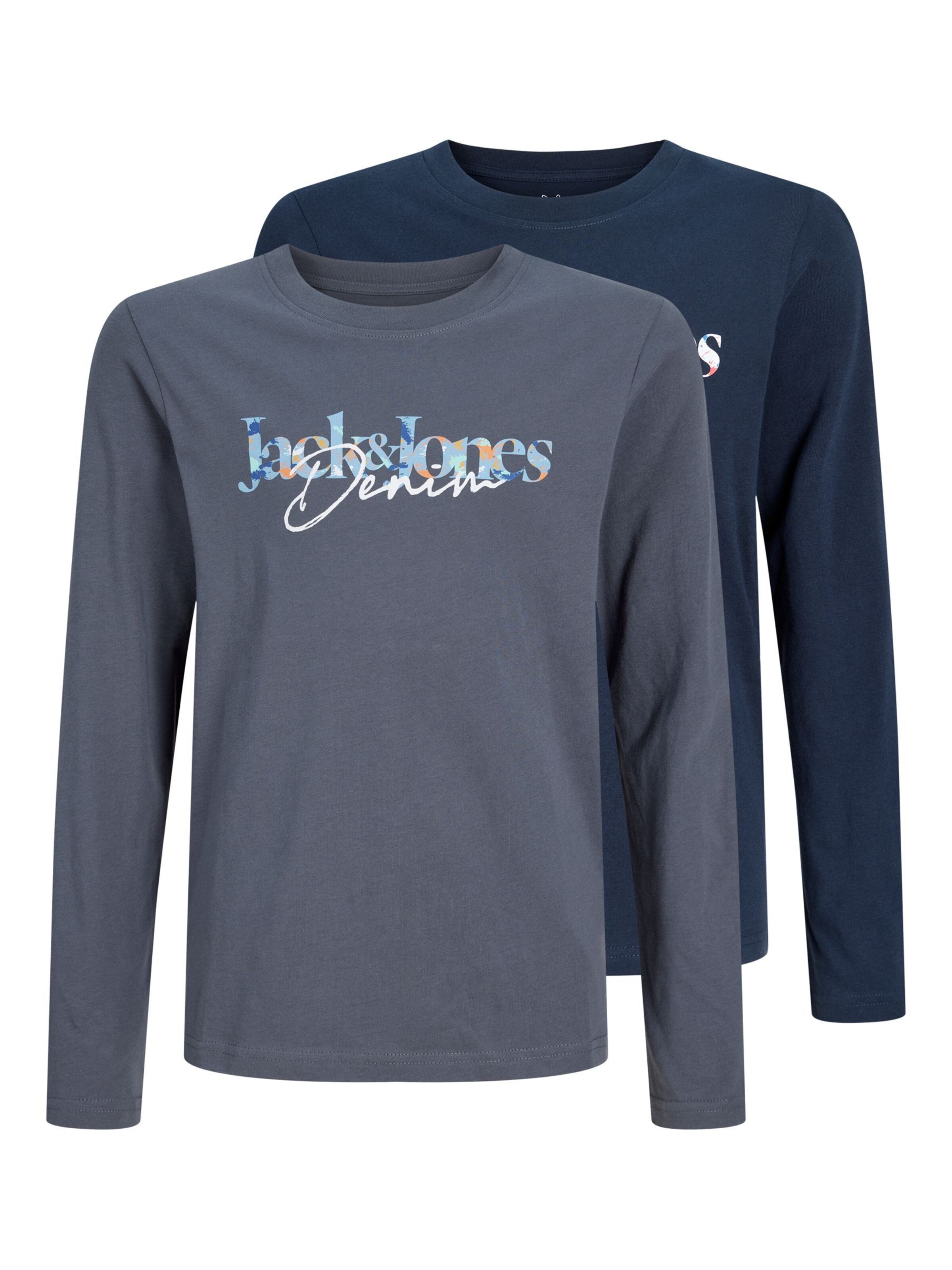 Jack & Jones Junior Shirt in Blue: front