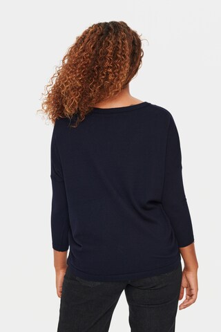 SAINT TROPEZ - Pullover 'Baria' em azul