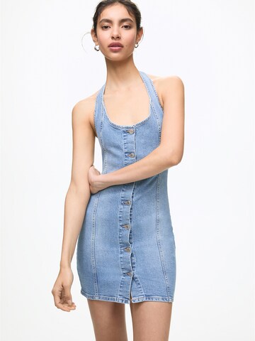 Pull&Bear Dress in Blue: front