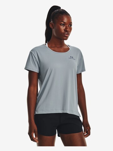 UNDER ARMOUR Functioneel shirt in Blauw