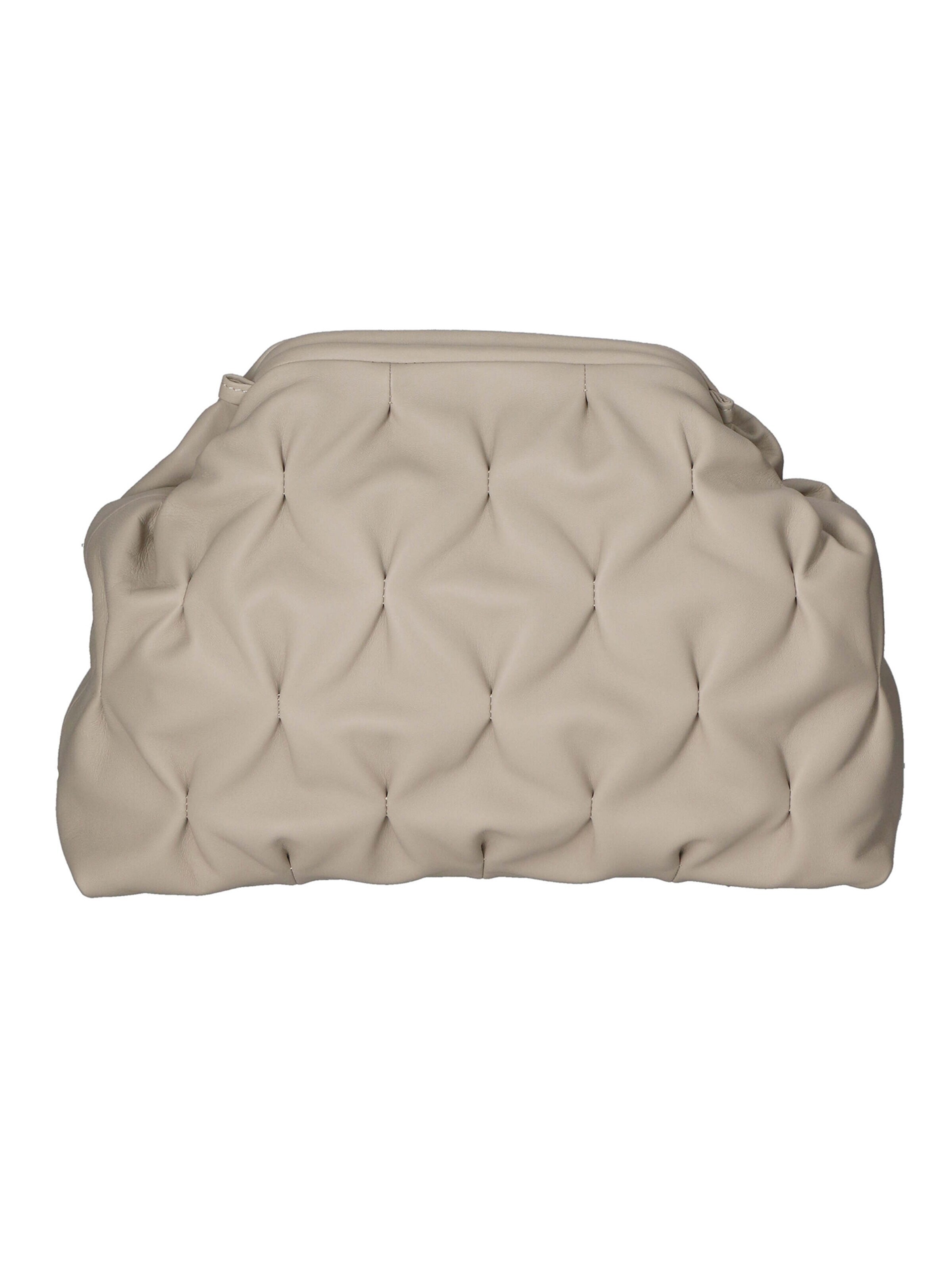 Pochette 'Pochette Verona in Pelle Sauvage - Tracolla Regolabile Made in Italy' di Gave Lux in beige