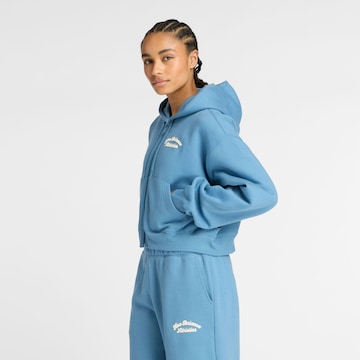 new balance Sweatvest 'Heritage' in Blauw