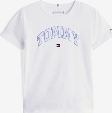 TOMMY HILFIGER T-Shirt 'VARSITY' in Weiß: Vorderseite