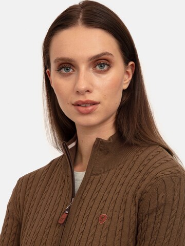 Williot Strickjacke in Braun