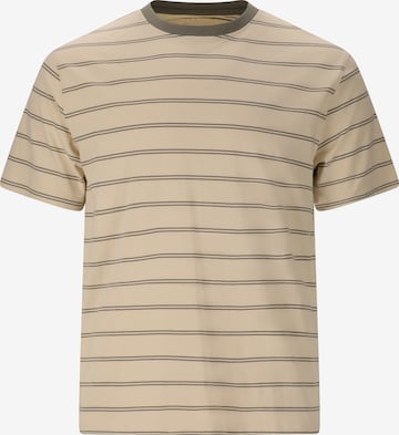 NOU T-Shirt 'Siddall' in Beige: Vorderseite