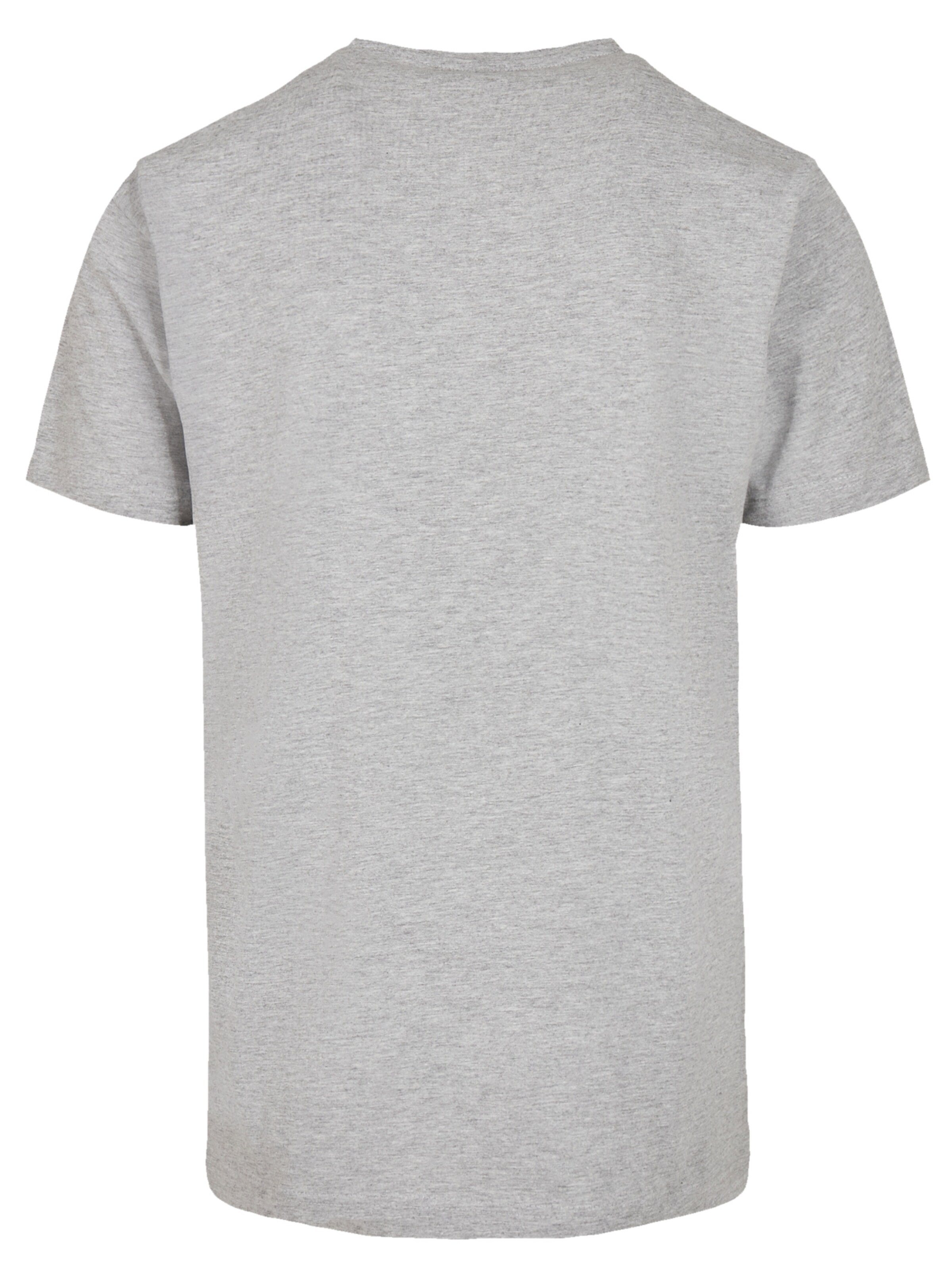 F4NT4STIC Shirt 'I love you 01001001 Binary Code Valentinstag' in Grey