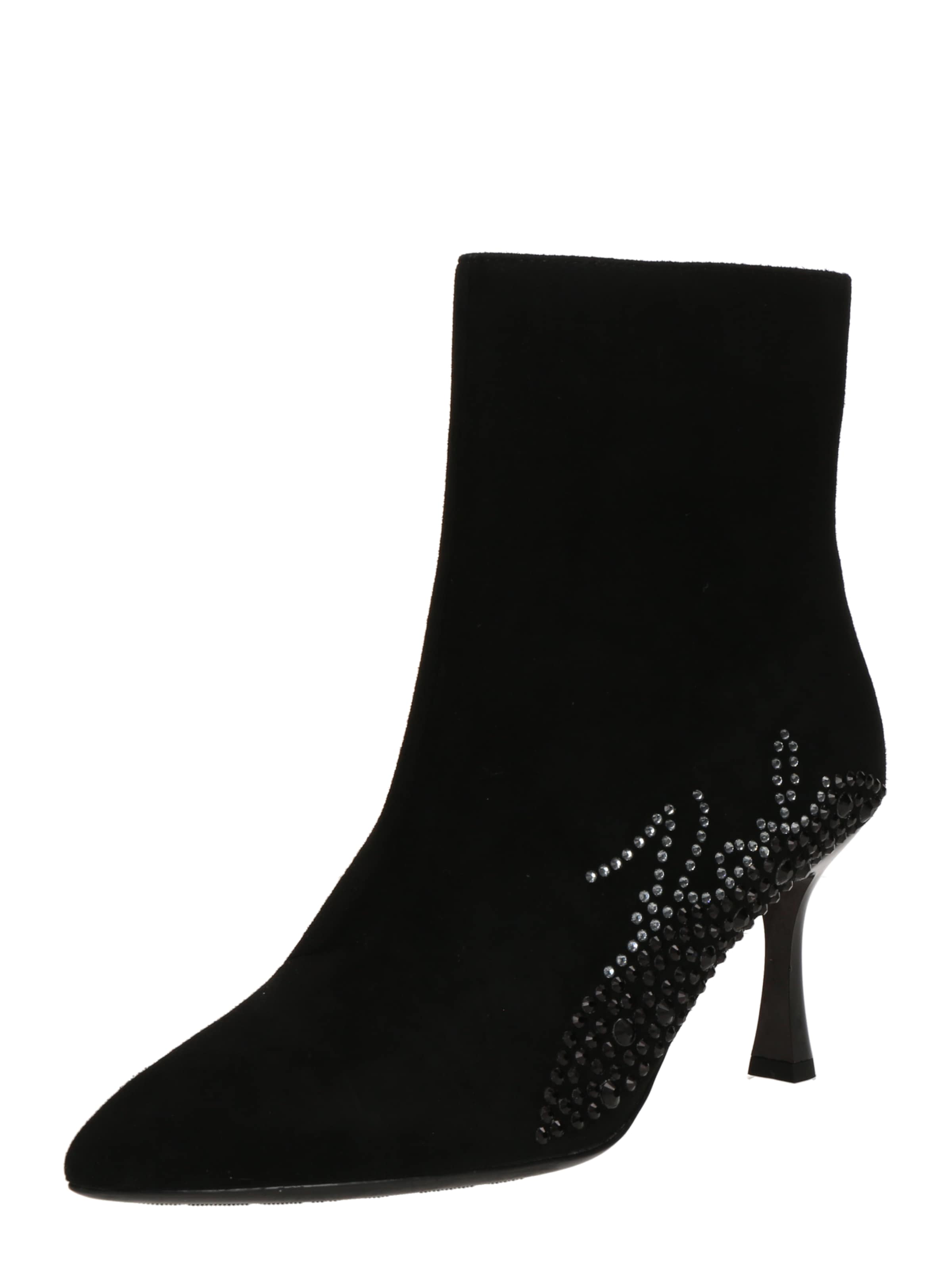 Botine Karl Lagerfeld pe negru / transparent, Vizualizare produs