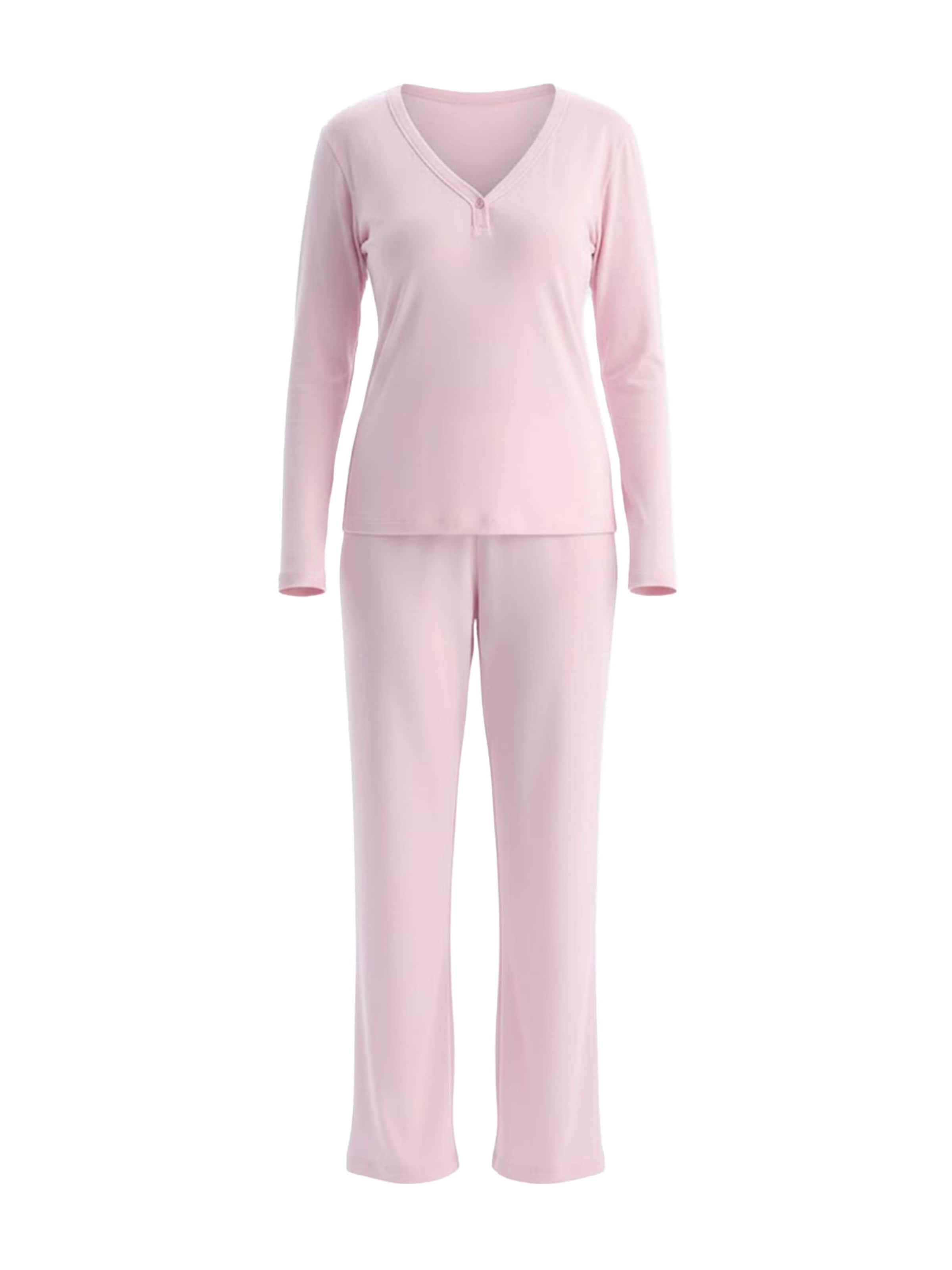 Pijama de la Dagi pe roz: față