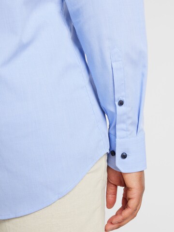SEIDENSTICKER - Ajuste regular Camisa 'SMART ESSENTIALS' en azul
