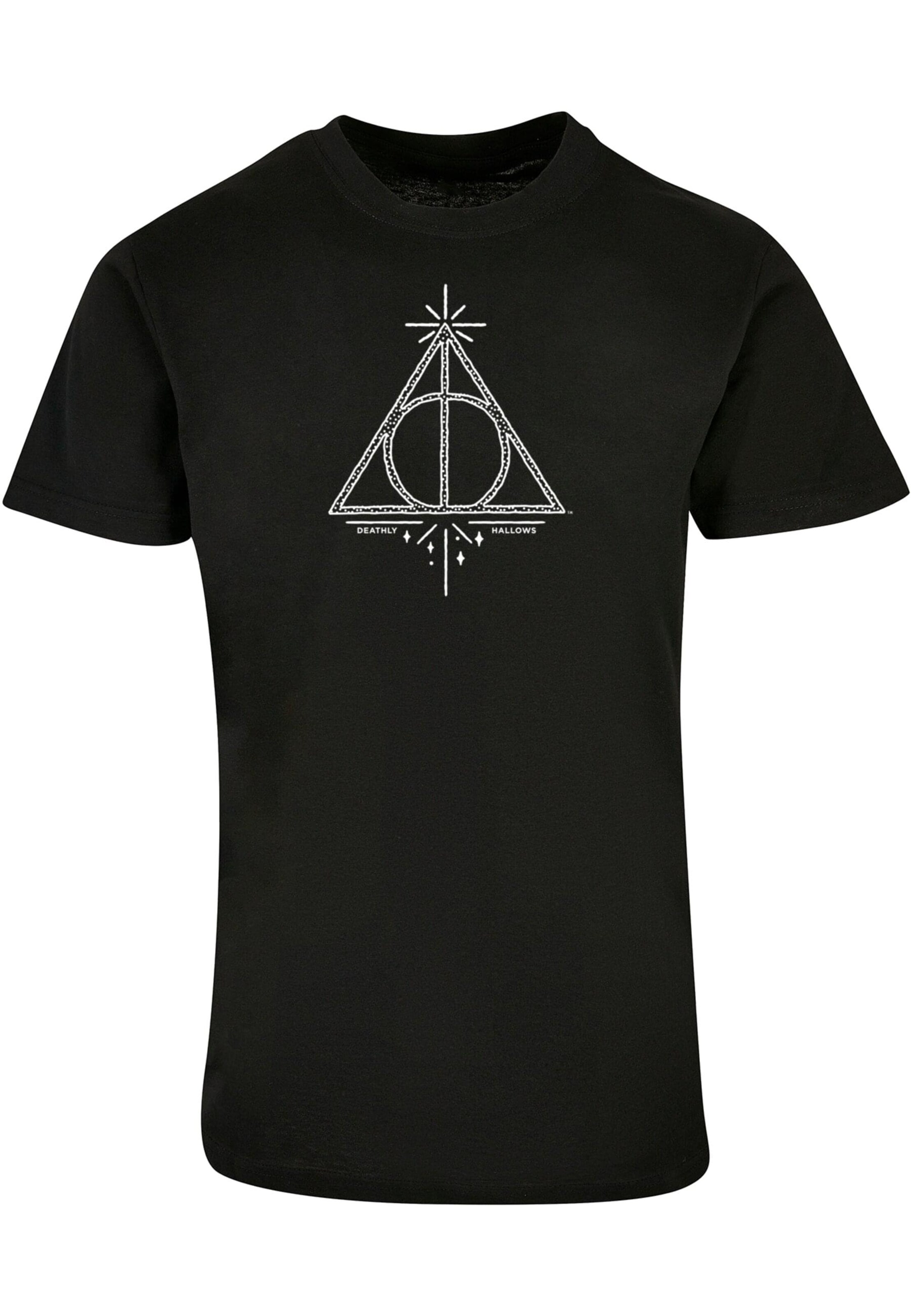 T-Shirt 'Harry Potter' ABSOLUTE CULT en noir : devant