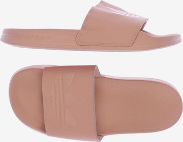 ADIDAS ORIGINALS Sandals & High-Heeled Sandals in 40,5 in Orange: front