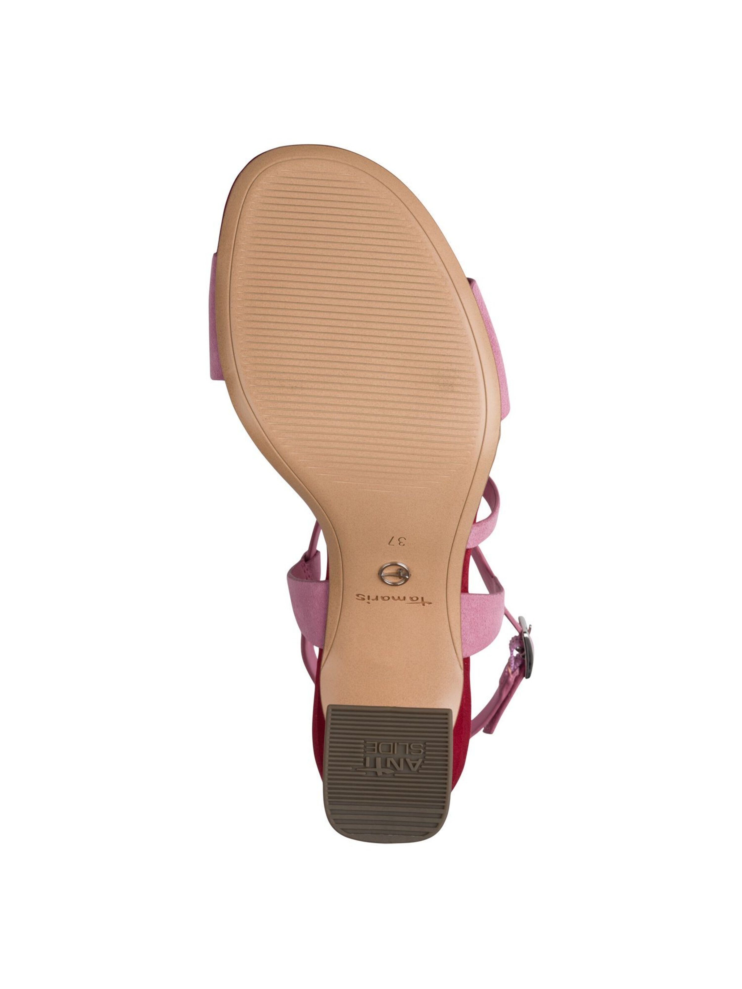 Tamaris Sandalen met riem in Roze
