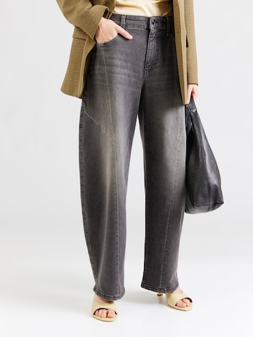 MAC Barrel Jeans 'DAKOTA' in Grey: front