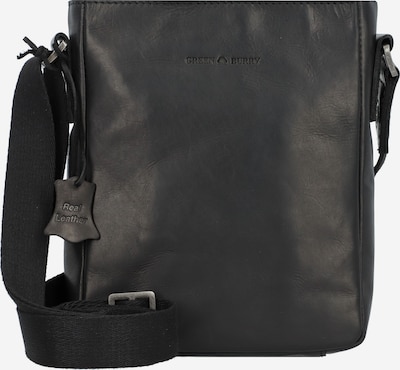 Borsa a tracolla 'Pure Black' GREENBURRY di colore nero, Visualizzazione prodotti