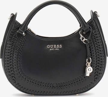 GUESS Handtasche 'Tatum Einsatz' in Schwarz: Vorderseite