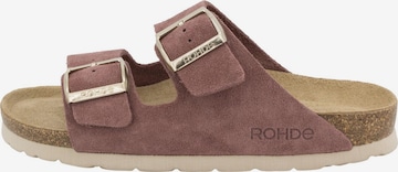 ROHDE Mule 'Alba' in Purple: front