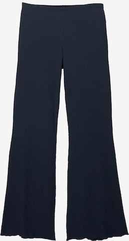 Pull&BearFlared/zvonoliki kroj Hlače - plava boja: prednji dio