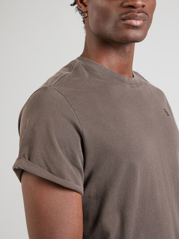 G-STAR Póló 'Lash' - barna