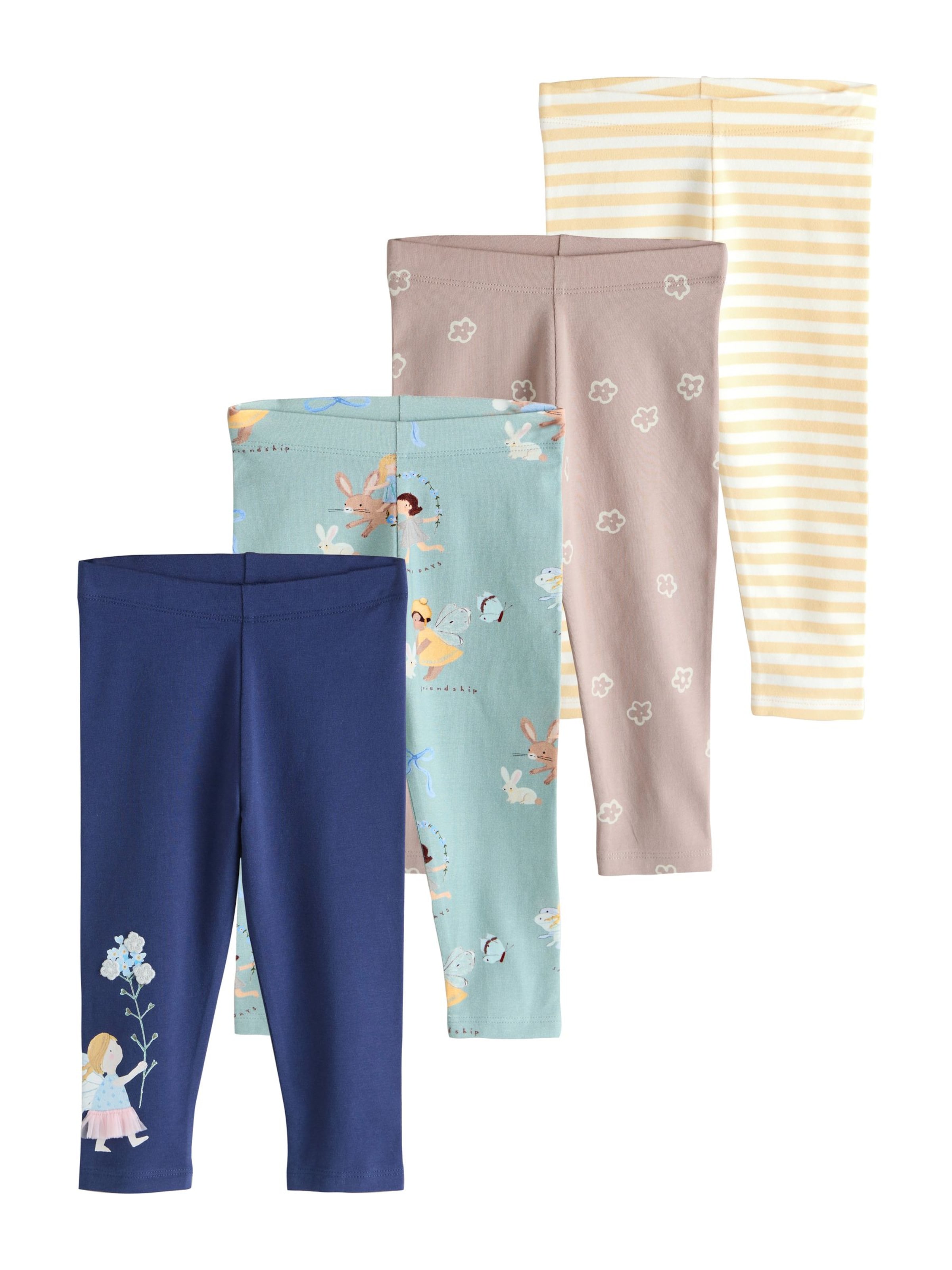 Next Skinny Legíny – modrá: přední strana