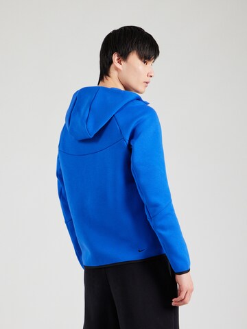 Nike Sportswear Bluza rozpinana 'TECH FLEECE' w kolorze niebieski