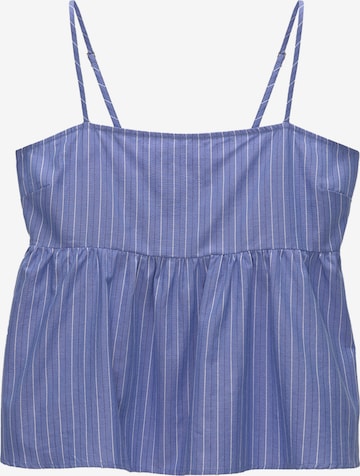 Pull&BearTop - plava boja: prednji dio