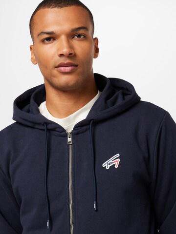 Tommy Jeans Sweatjacke in Blau
