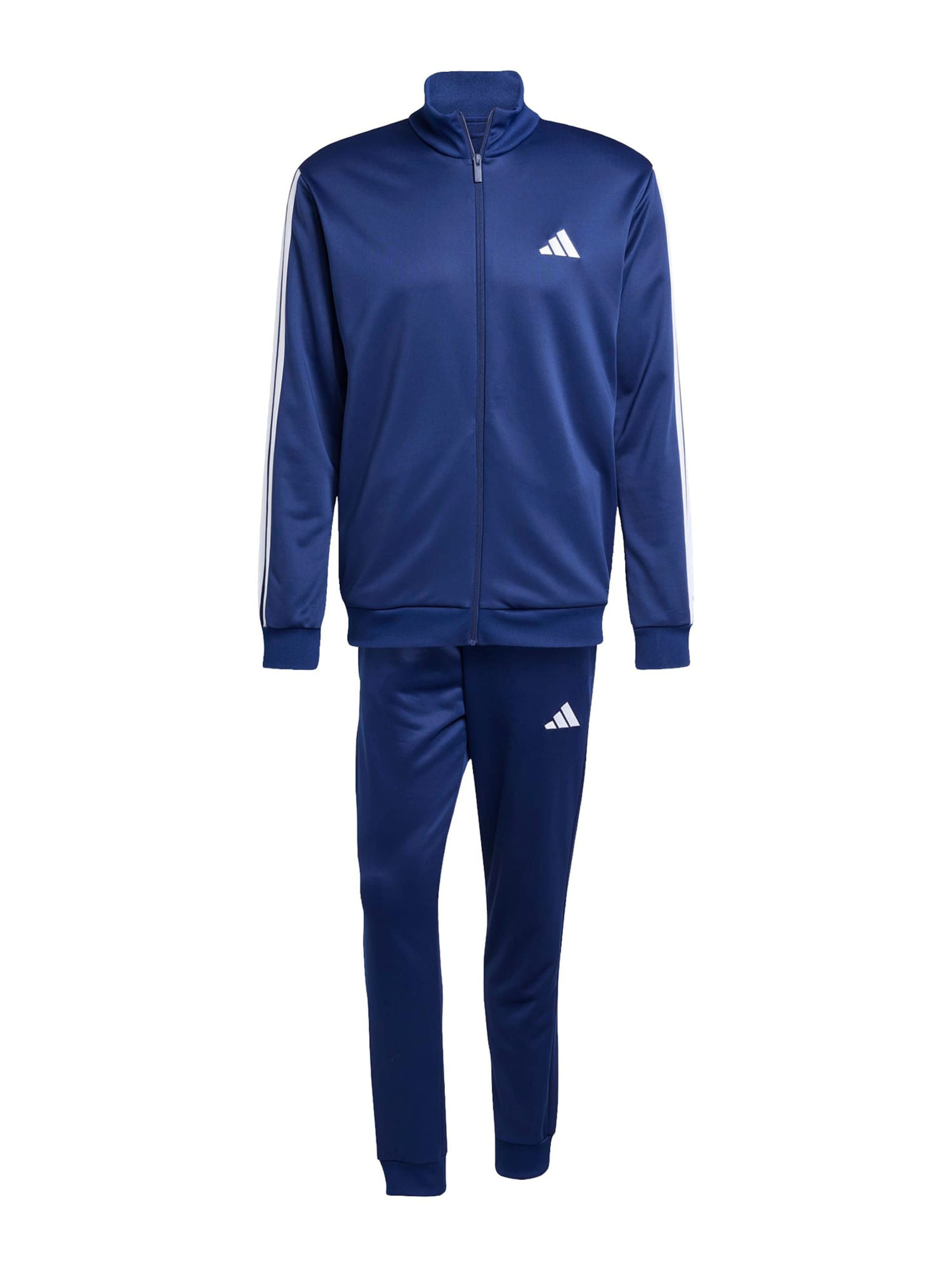 ADIDAS SPORTSWEAR Treniņtērps, krāsa - tumši zils / balts, Preces skats