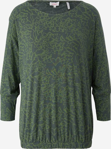 s.Oliver Shirt in Groen: voorkant