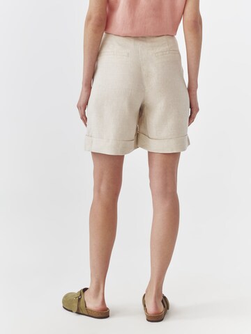 Regular Pantalon 'ERIO' TATUUM en beige