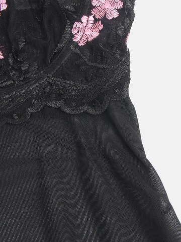 ORGANZA Lingerie Negligée 'Babydoll' in Schwarz