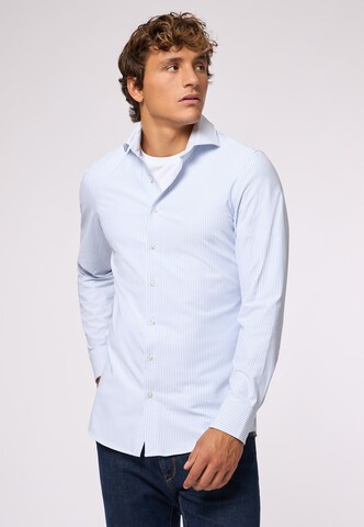 ROY ROBSON Slim fit Zakelijk overhemd in Blauw: voorkant