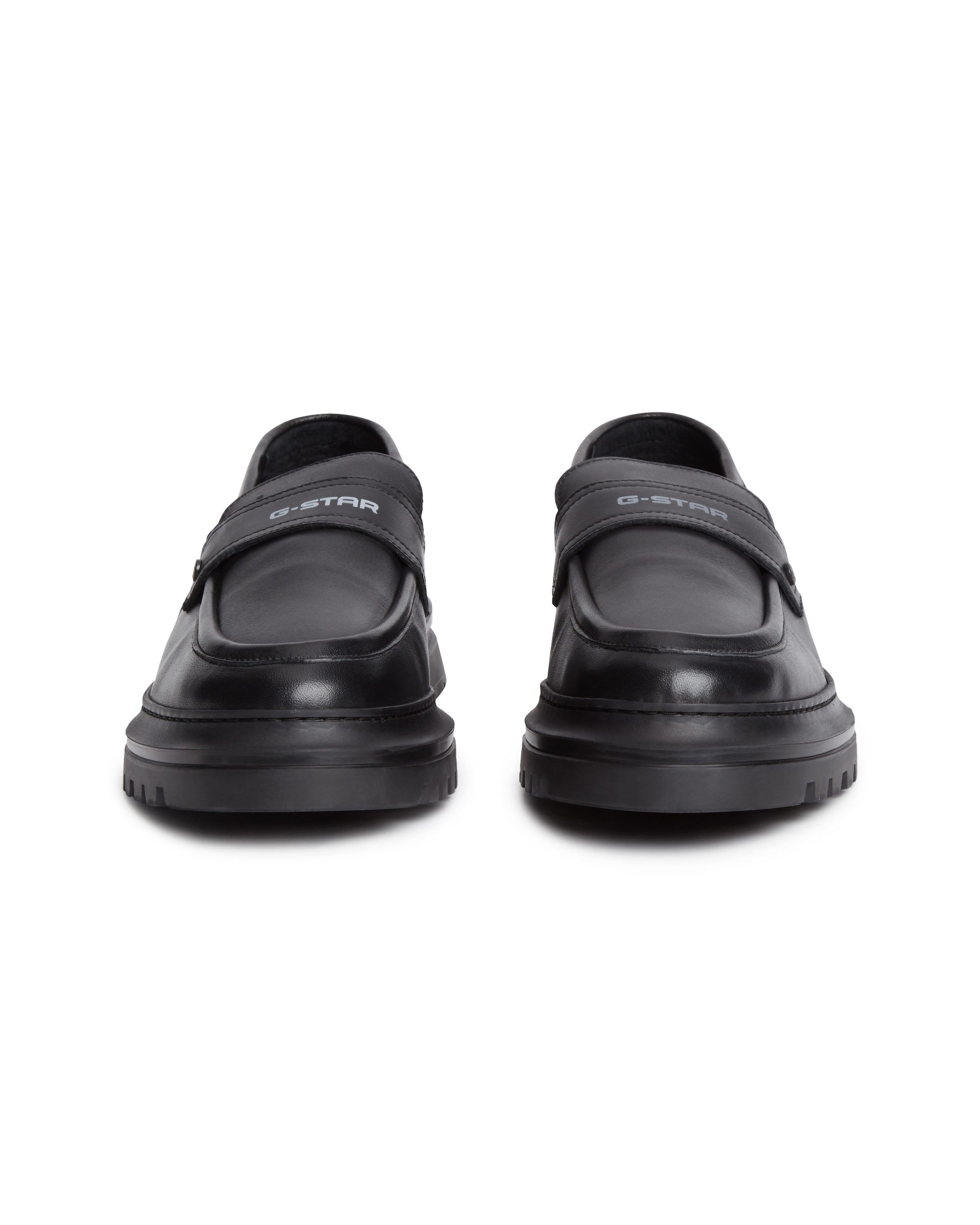 G-STAR Slip-ons 'Millery Loafer Leather' in Black