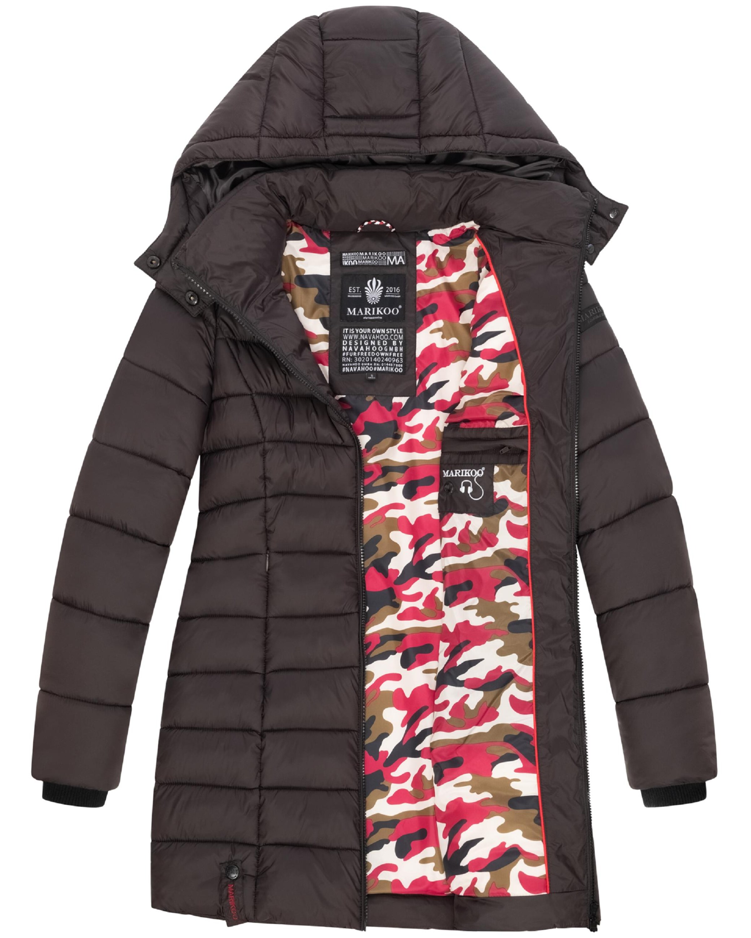 MARIKOO Winter coat in Brown