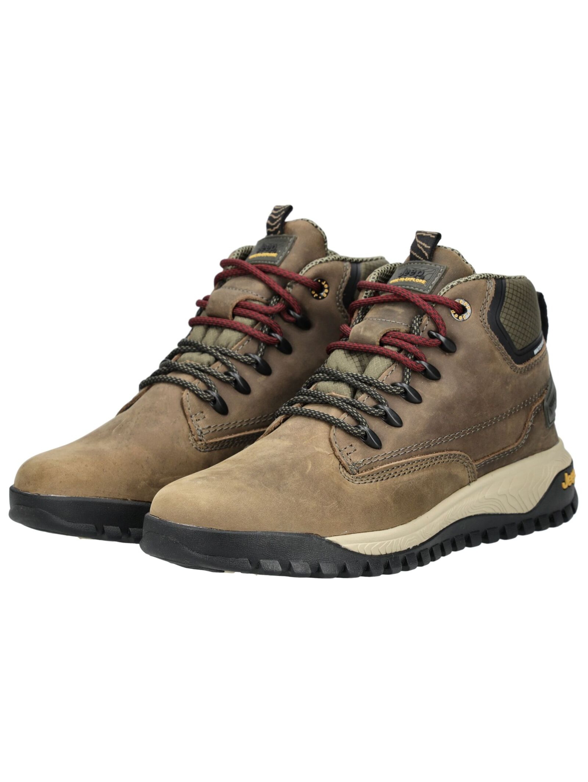 Jeep Lace-up boots in Brown