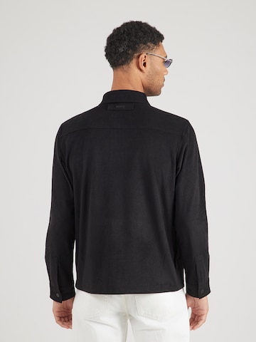 HUGO Regular Fit Hemd 'Enaso' in Schwarz
