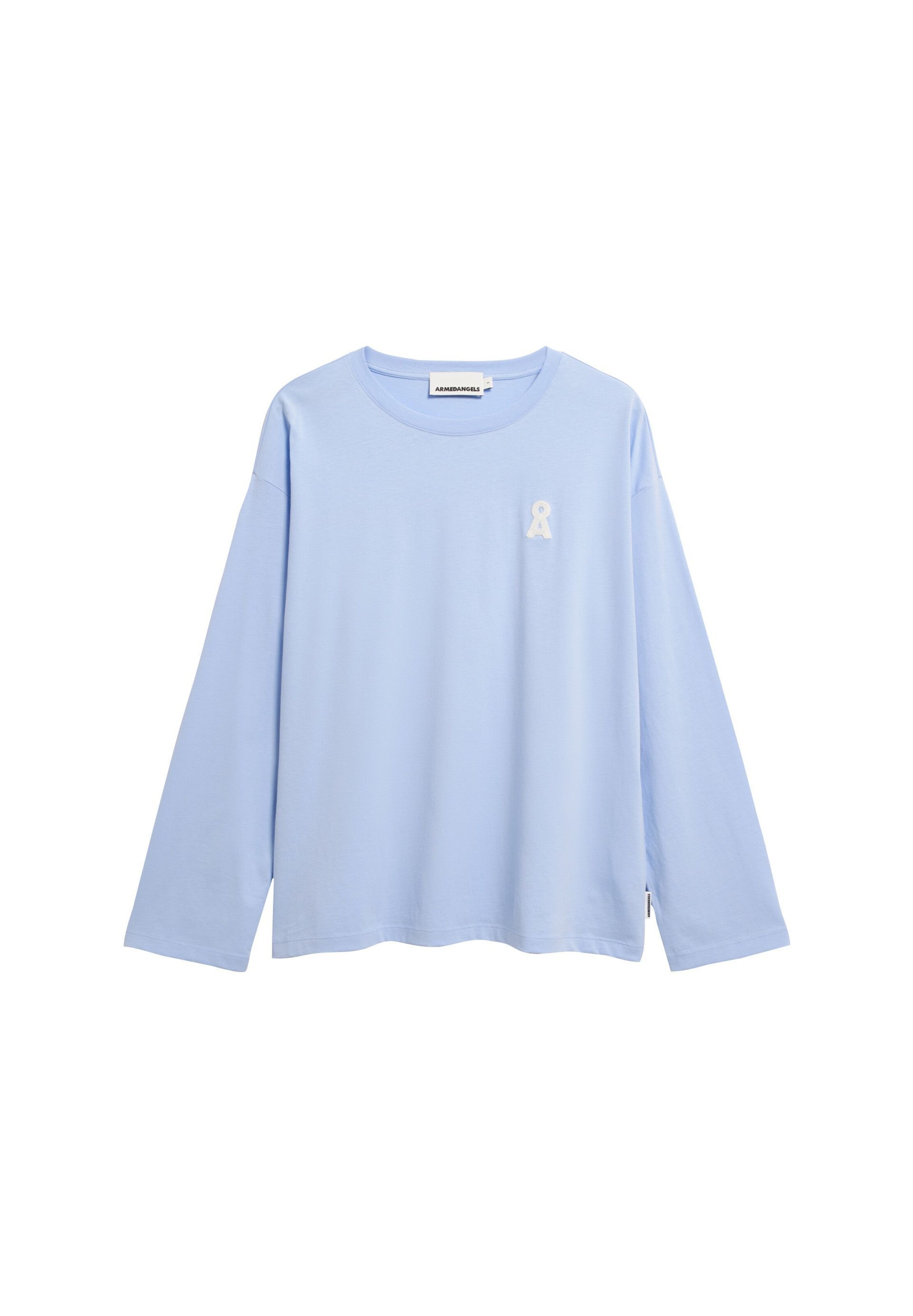 ARMEDANGELS Longsleeve ICONIC Å FIETAA in Blau: Vorderseite