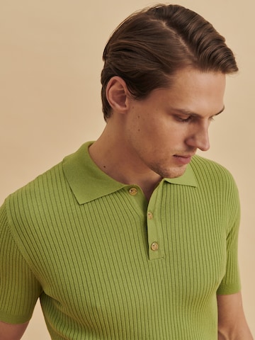 DAN FOX APPAREL Shirt 'Ferdinand' in Green
