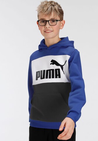 PUMA - Sudadera en azul: frente