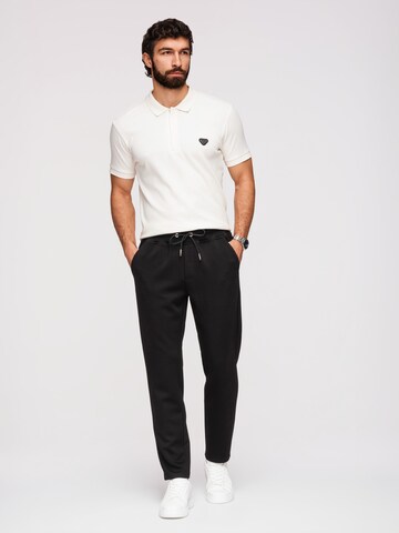 Tapered Pantaloni sportivi di Ombre in nero
