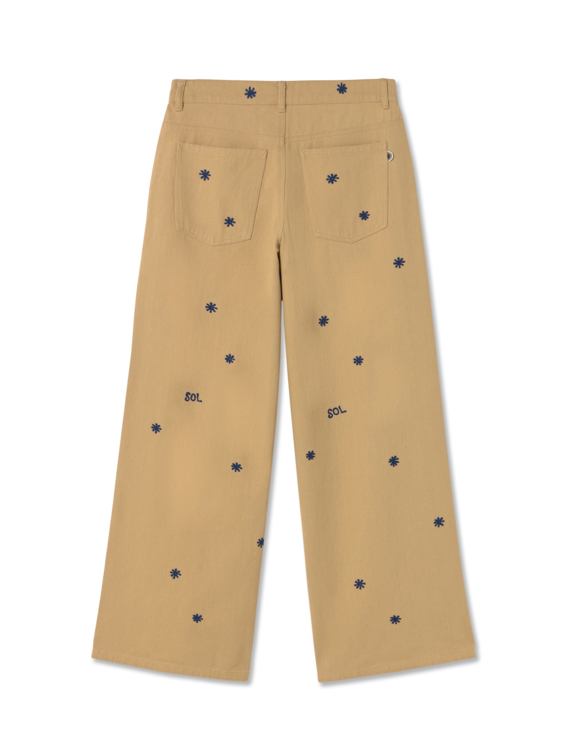 Thinking MU Loose fit Pants ' HEDDA ' in Brown