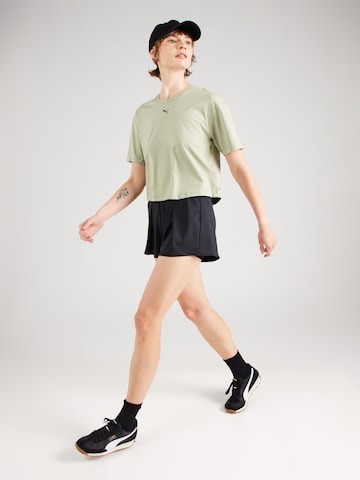 PUMA Funkcionalna majica 'CLOUDSPUN' | zelena barva